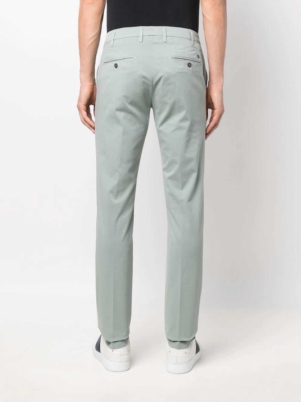 slim-fit tailored trousers - 4