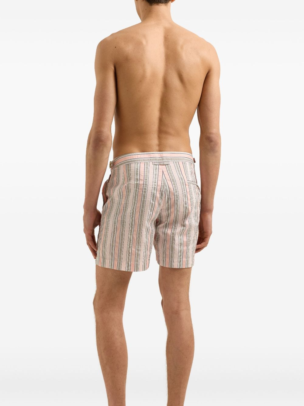 Bulldog striped shorts - 4
