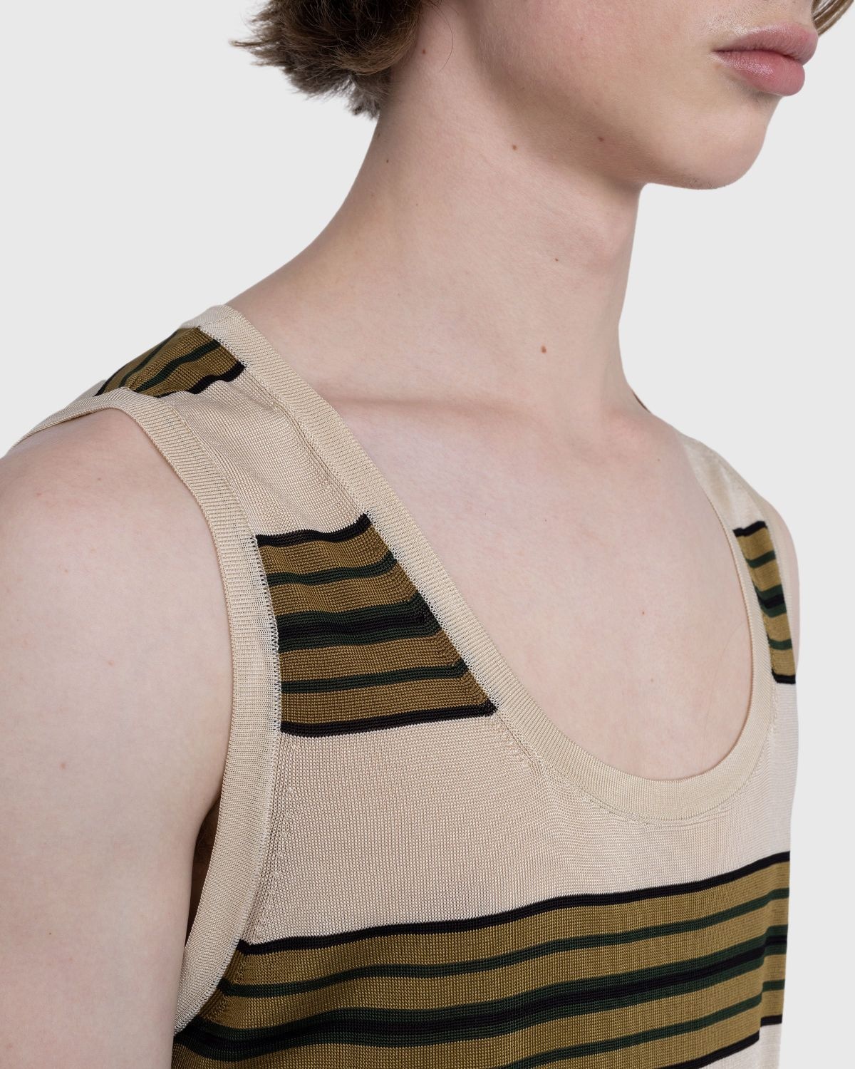 Dries van Noten – Milenco Striped Tank Top Vanille - 5