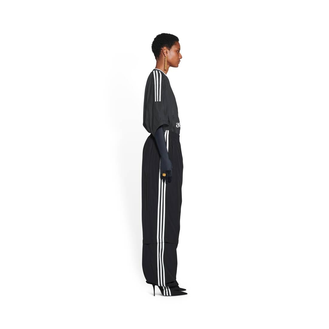 Women's Balenciaga / Adidas Pantashoes in Black - 3