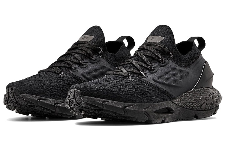 (WMNS) Under Armour HOVR Phantom 2 'Triple Black' 3023021-002 - 3