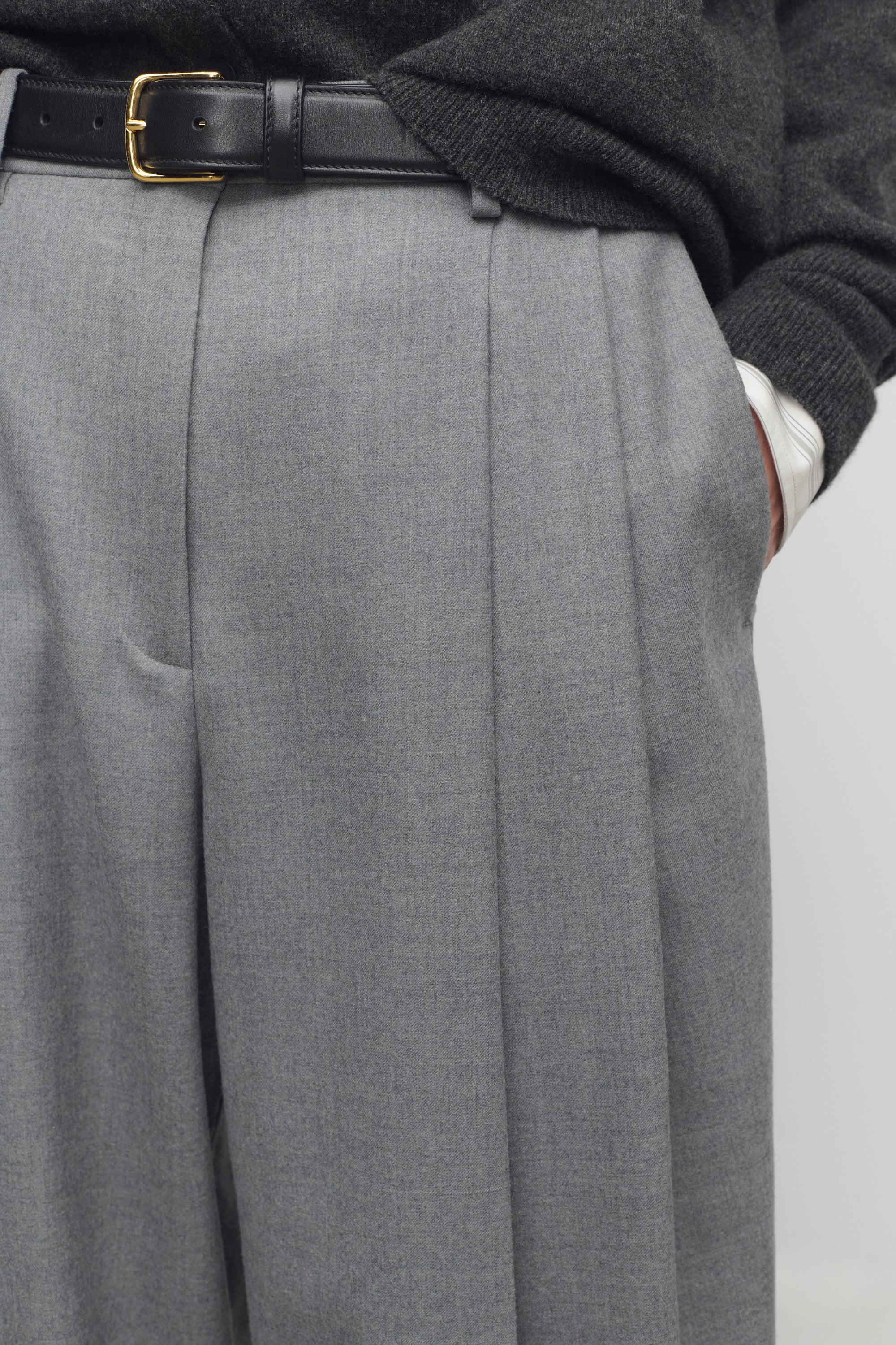 Taliesin Pant in Virgin Wool - 6