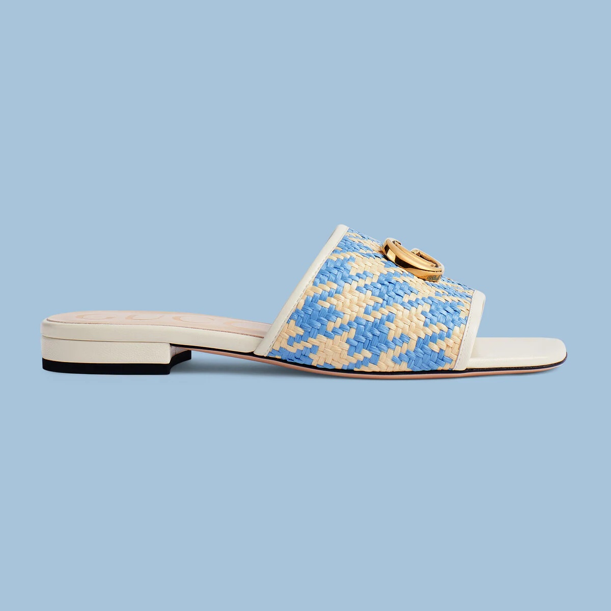 Women's slide sandal with Double G - 1