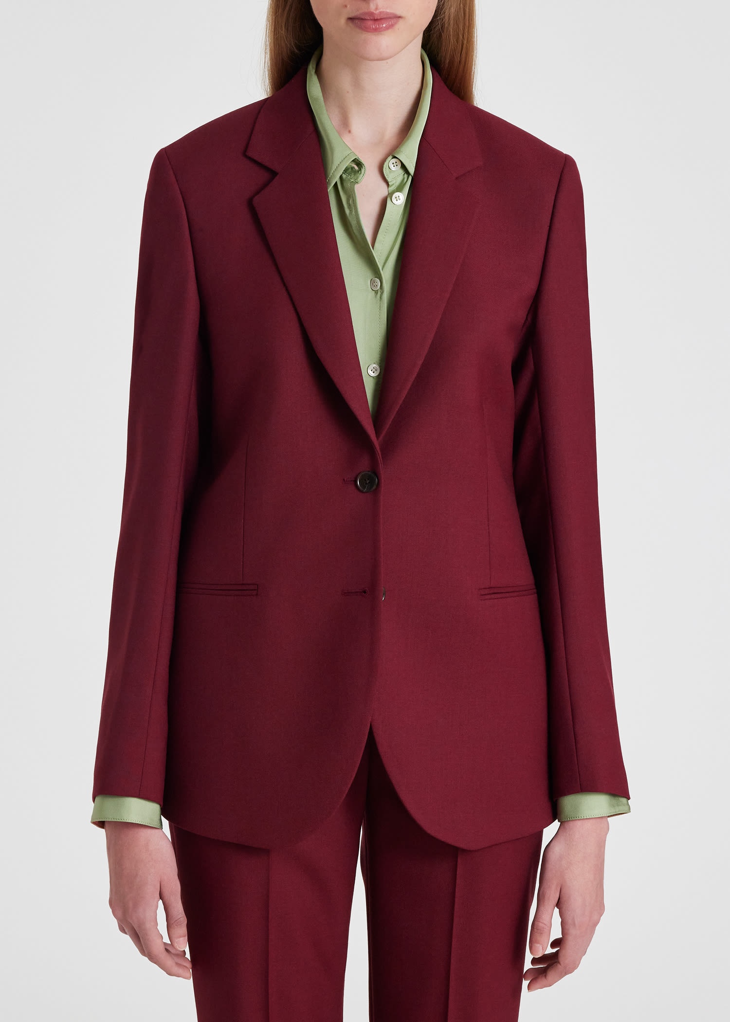 A Suit To Travel In - Two-Button Wool Blazer - 5