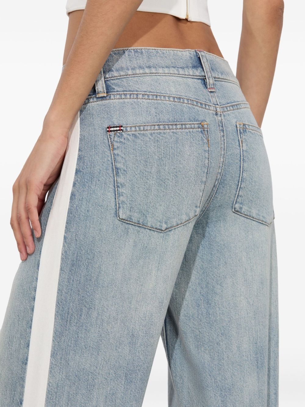 The Road Trip side-stripe jeans - 6
