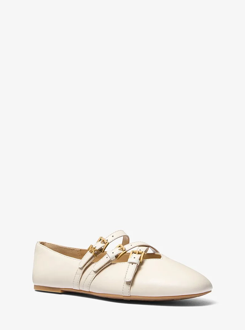 Indy Flex Leather Ballet Flat - 1