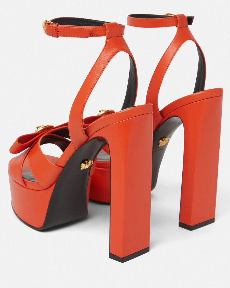 Gianni Ribbon Sandals 140 mm 6