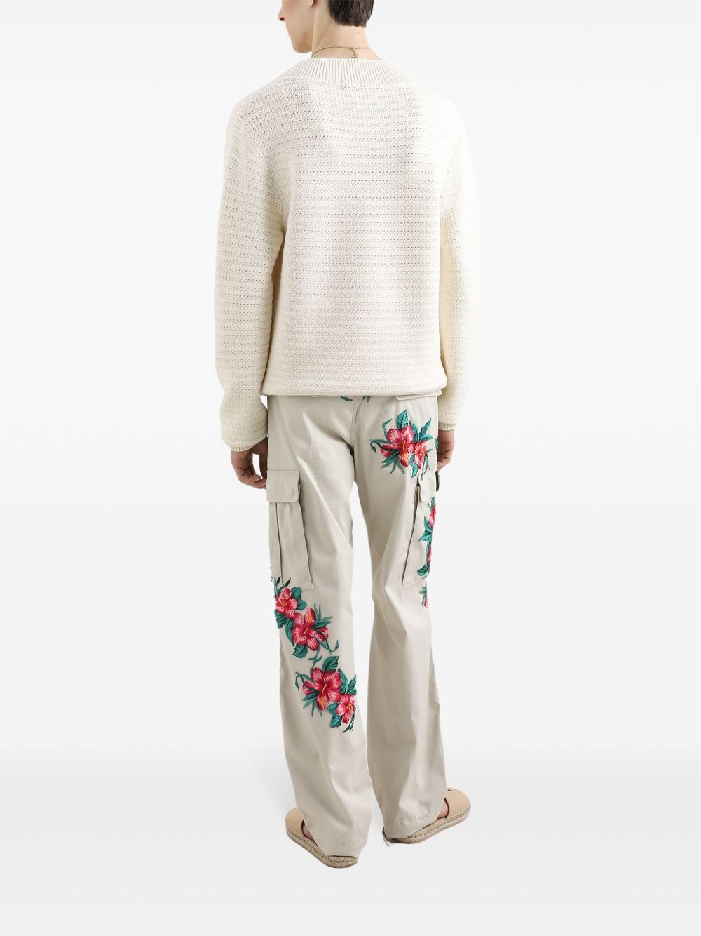 v-neck jumper - 3