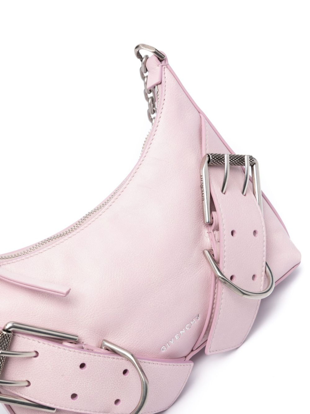 Givenchy Voyou Leather Shoulder Bag - 3