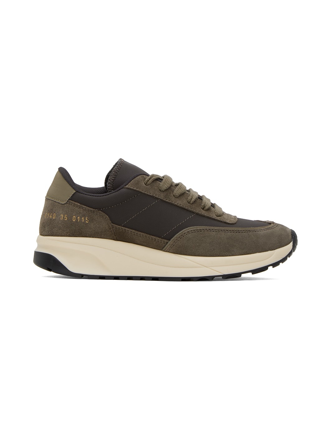 Brown Track Technical Sneakers - 1