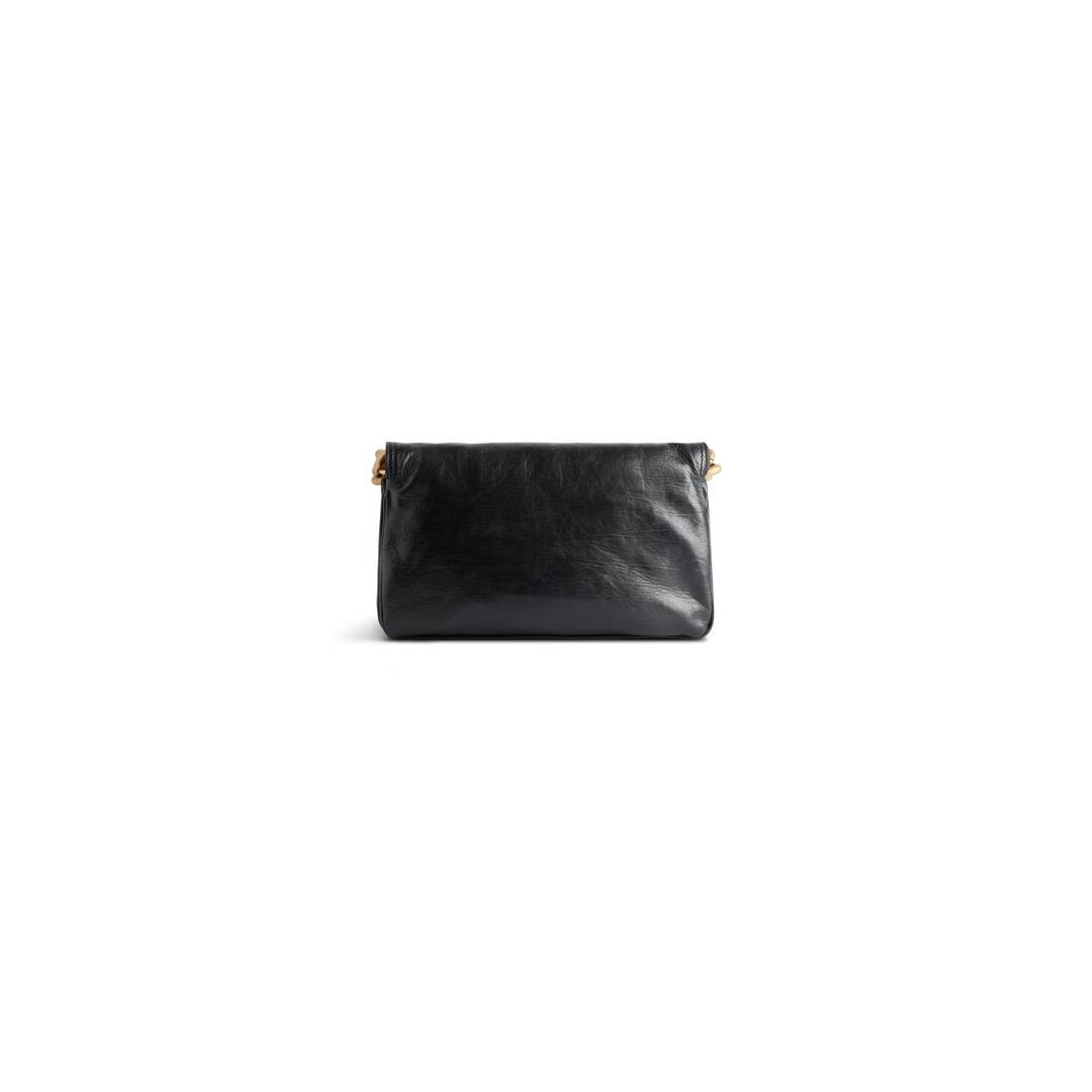 Women's Bb Soft Small Flap Bag  in Black - 4
