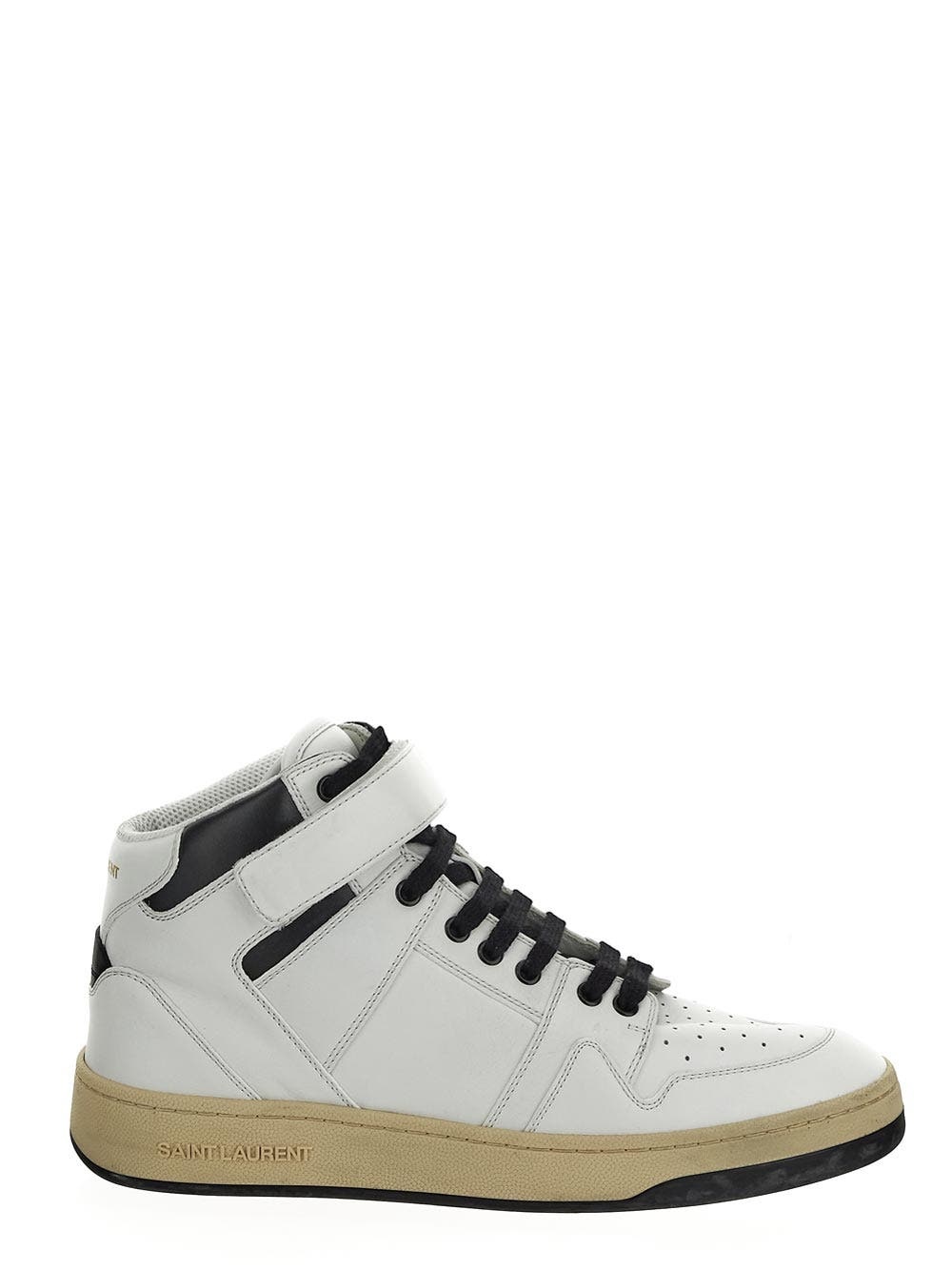 【Saint Laurent】LAX MID TOP SNEAKER GREENWICH◆75731700NI0 SAINT LAURENT LAX Mid Top Sneaker Greenwich Green – LOZURI