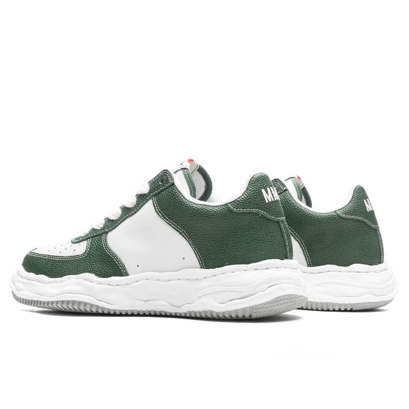 WAYNE LOW OG SOLE BASKET LEATHER - GREEN/WHITE 3
