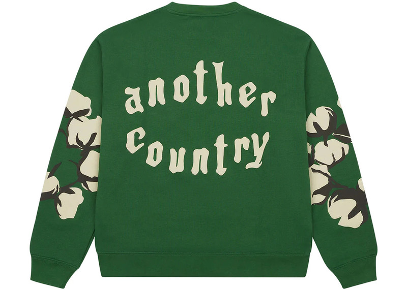 DENIM TEARS Denim Tears x CPFM Cactus Tears Crewneck Green outlook