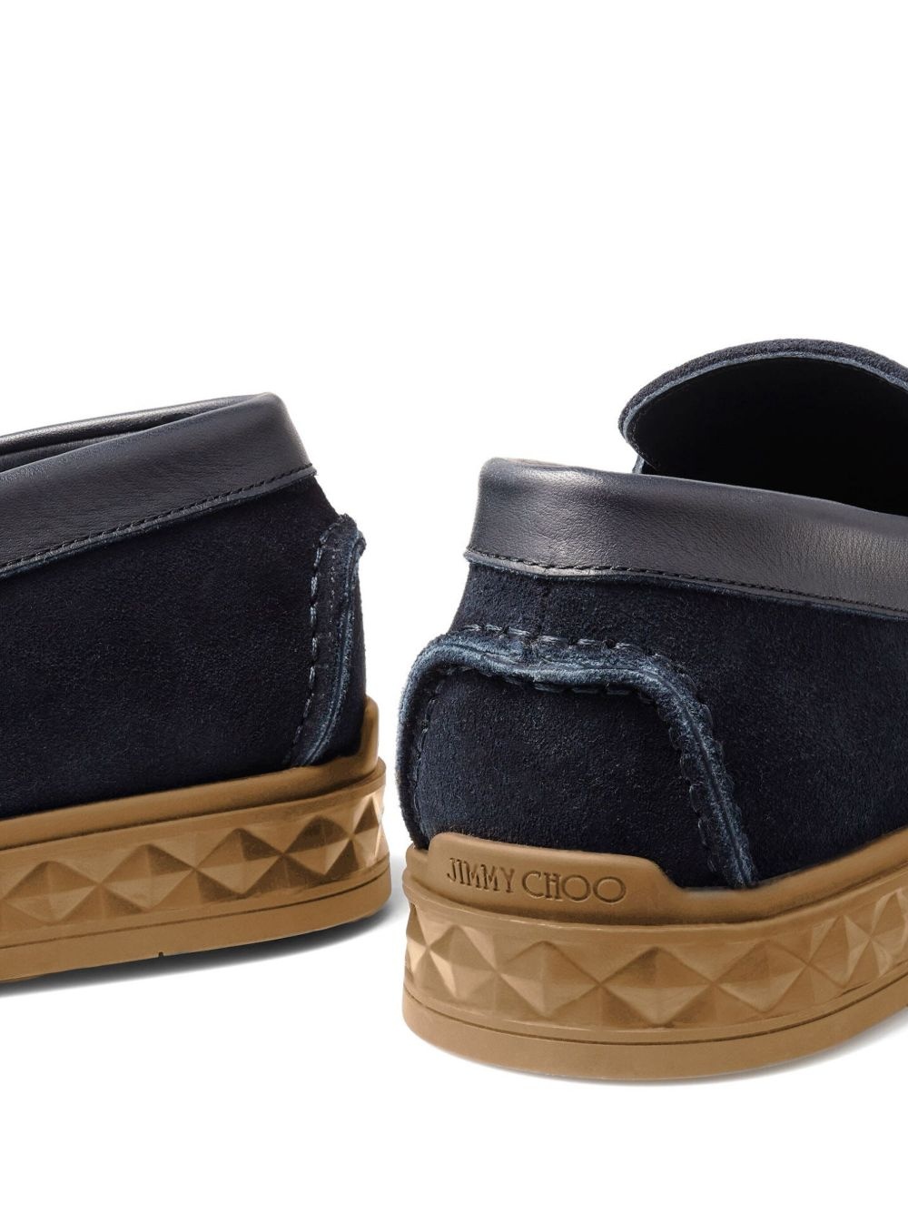 Josh Driver suede penny loafers - 4