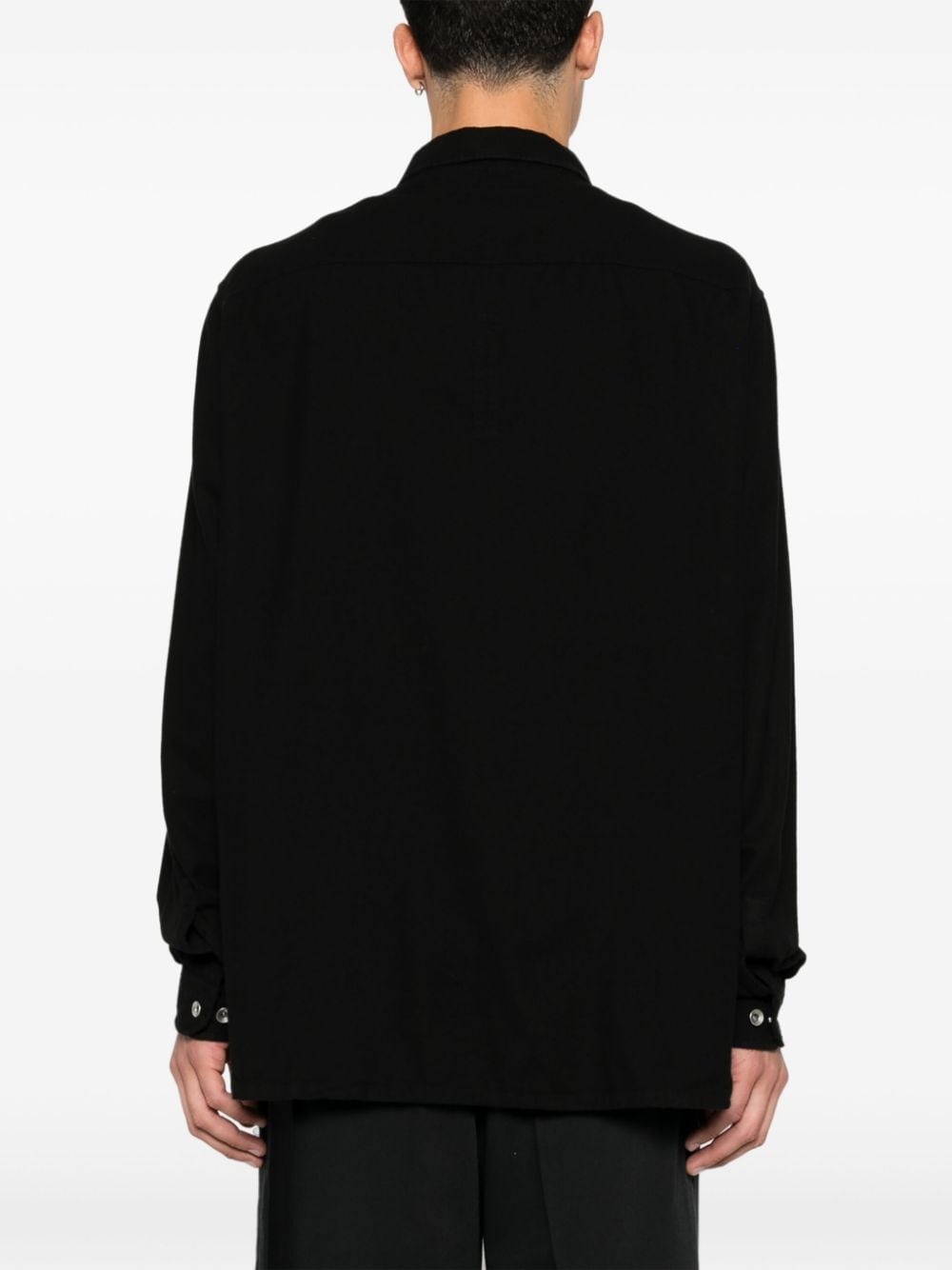 organic cotton overshirt - 4