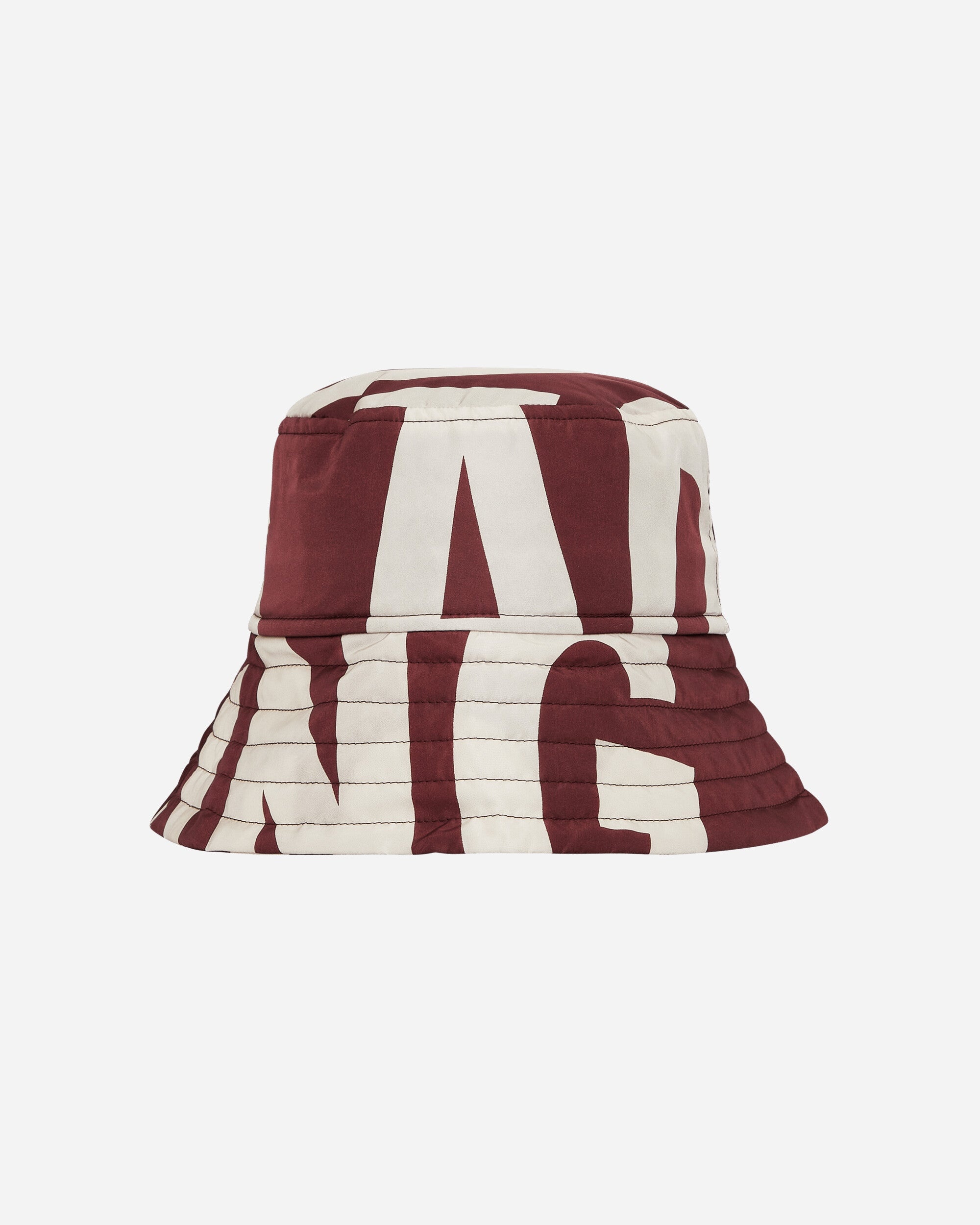 Water-Repellent Printed Bucket Hat Red - 2