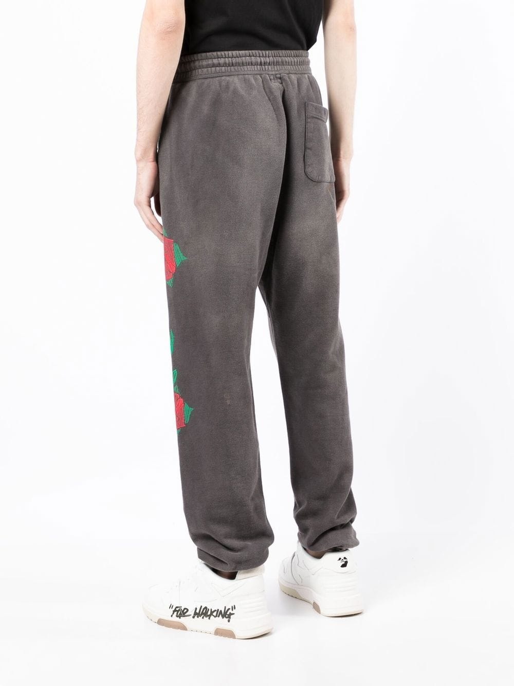 x Vlone logo-print joggers - 4