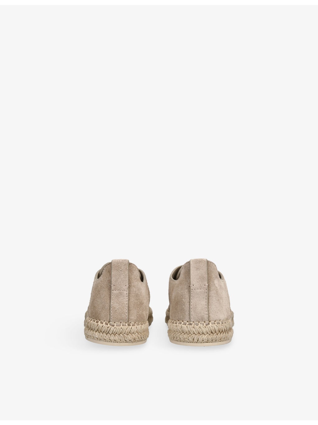 Triple Stitch Suede Espadrilles - 4