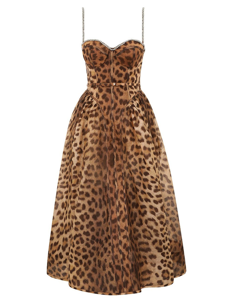 CRUSH PANELLED MIDI DRESS 1