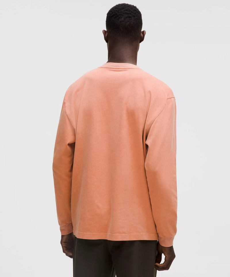 Heavyweight Cotton Jersey Long-Sleeve Shirt *Wash 3