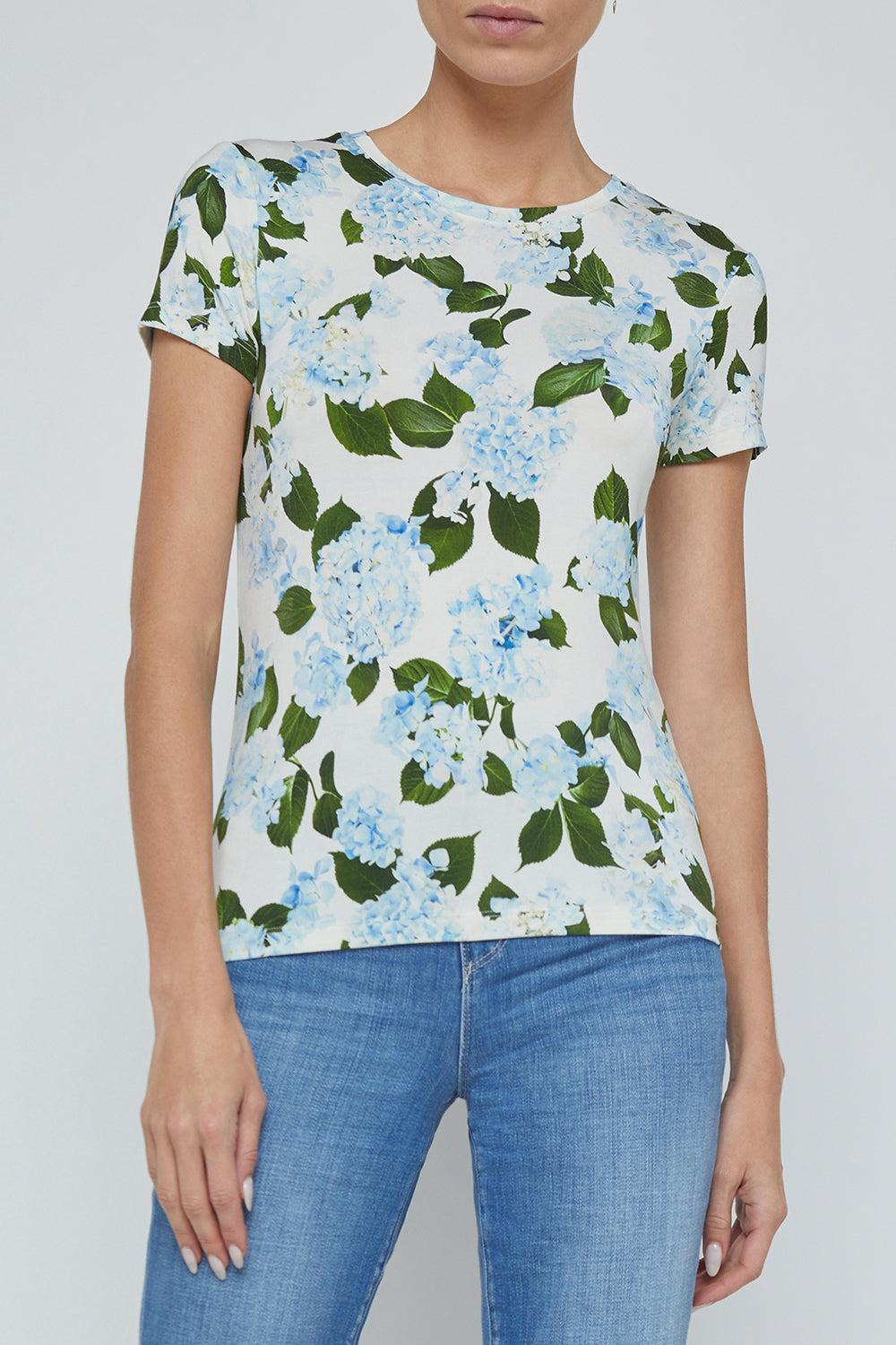 Ressi Hydrangea Tee - 3