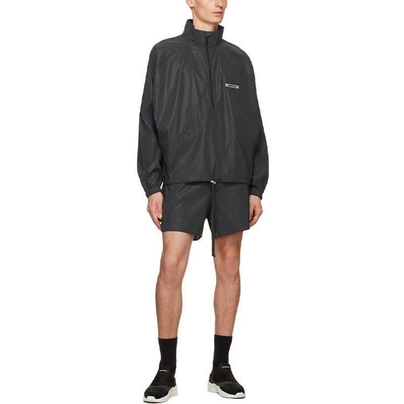 Fear of God Essentials FW20 Volley Shorts 'Black' FOG-FW20-194 5