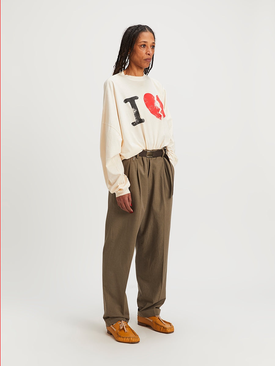 Magliano | I Suffer Twisted Tee Oyster White - 3