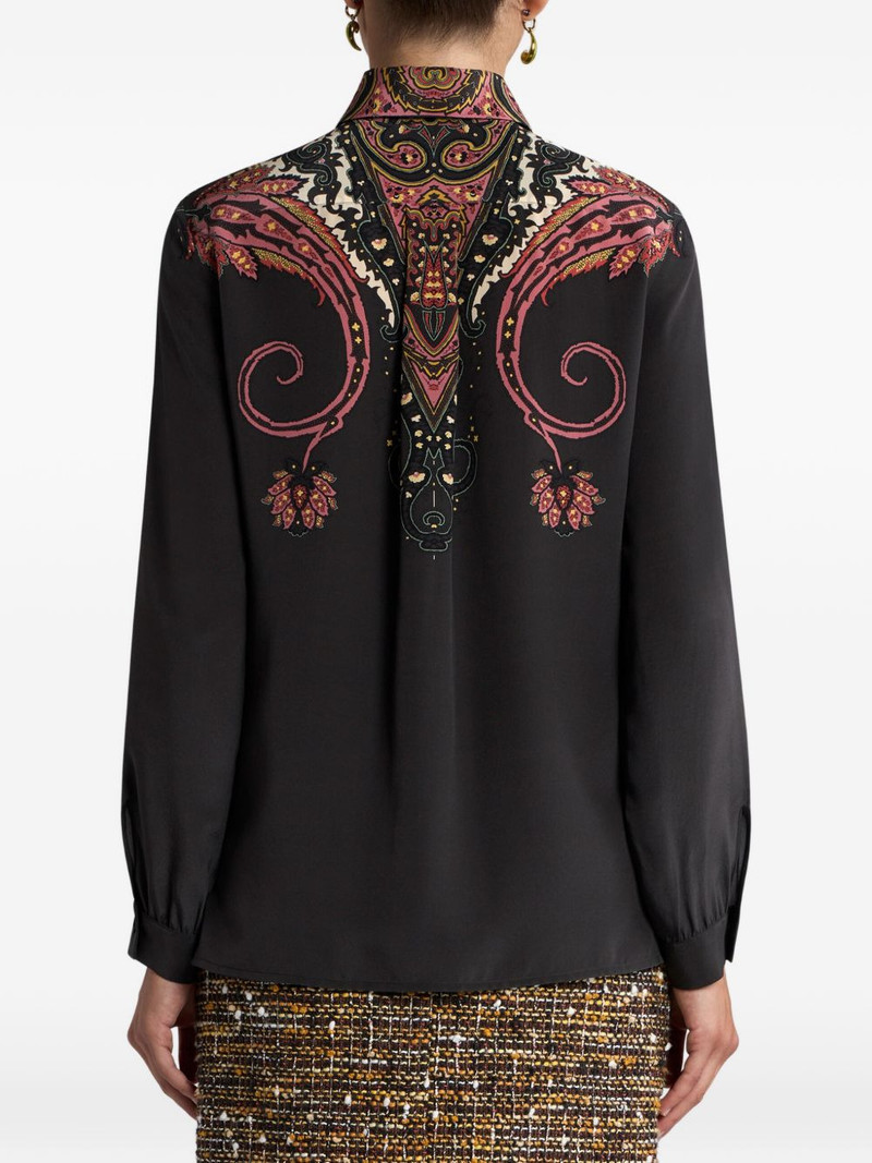 paisley-print silk shirt 3
