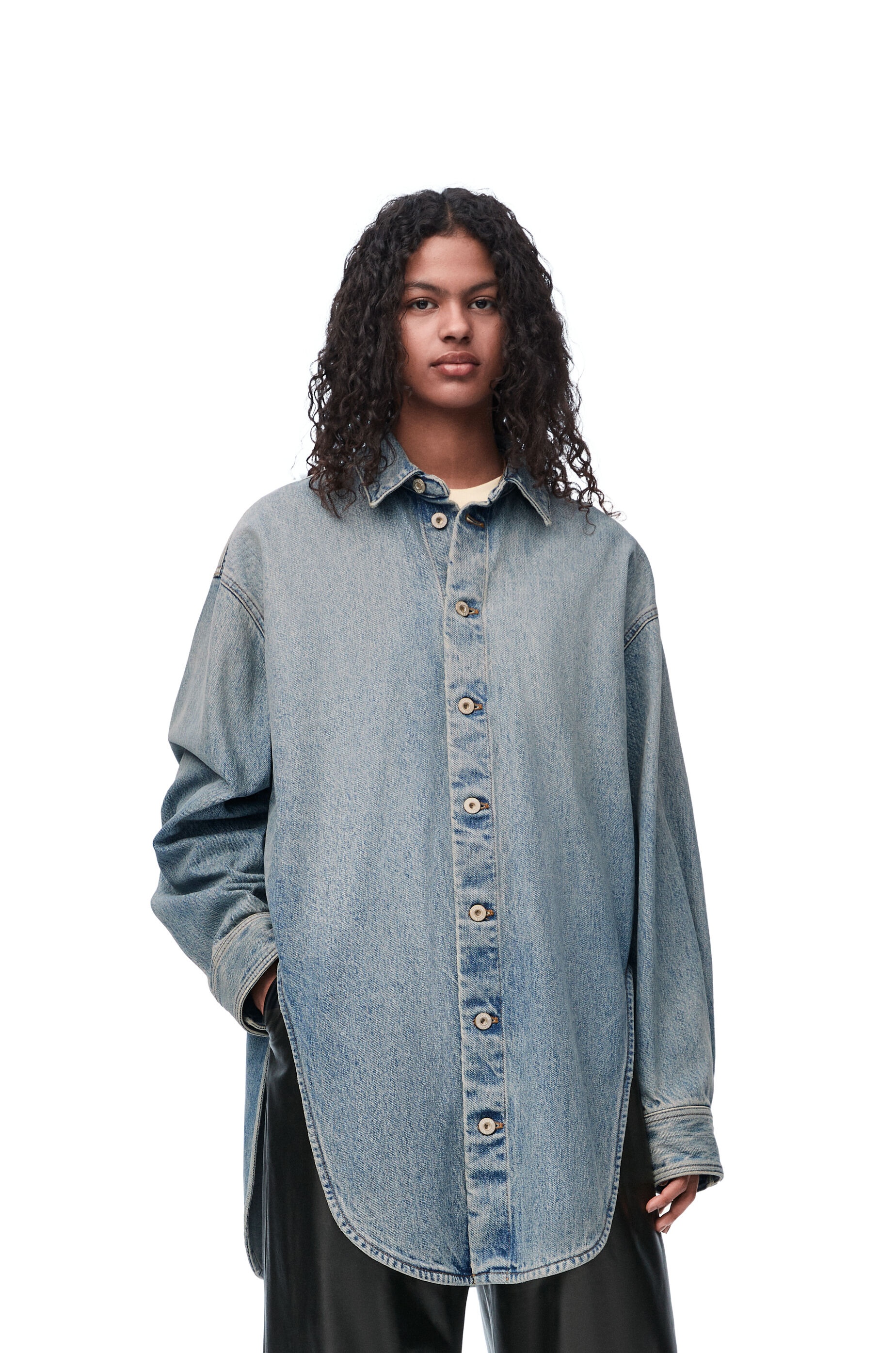 Overshirt in cotton - 3