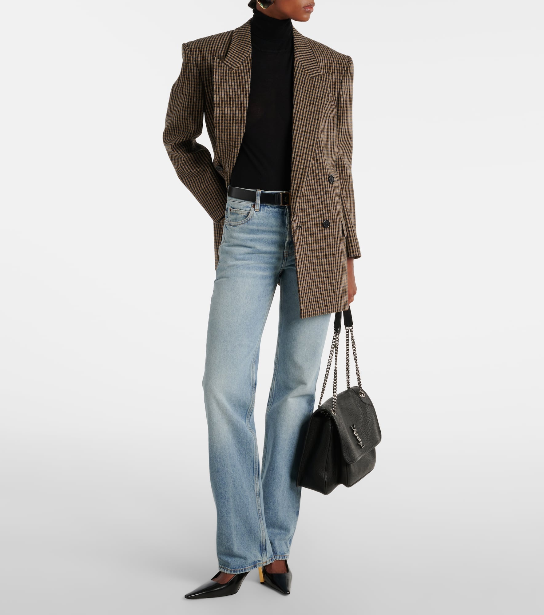 Wool turtleneck sweater - 4