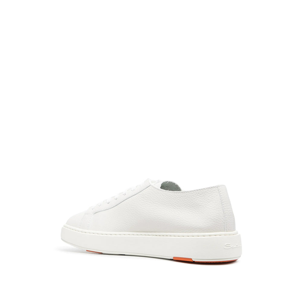 Santoni Grey Trainers - Low-Tops Men - 3