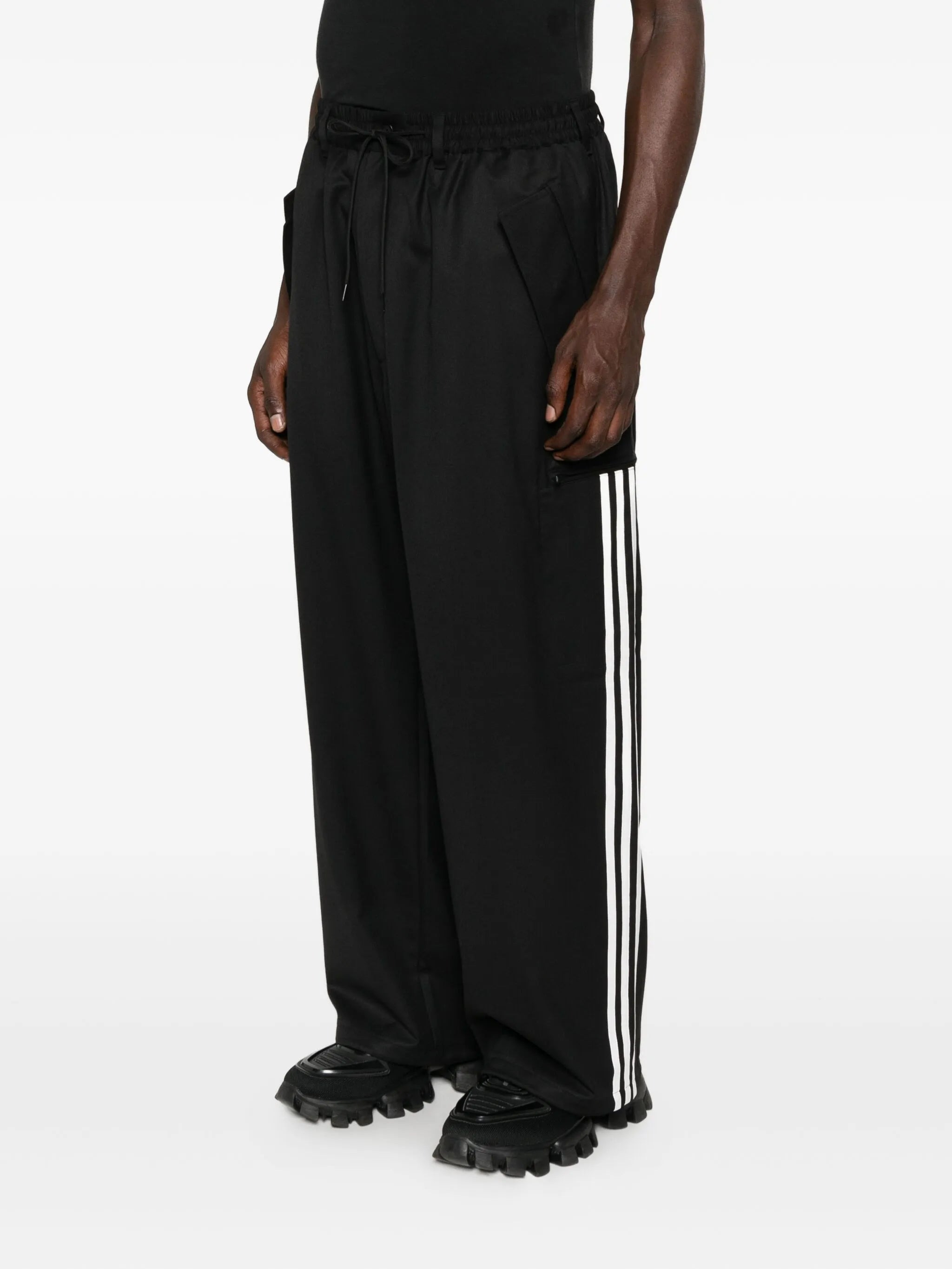 Y-3 Side-stripe Pocket Track Pants - 4