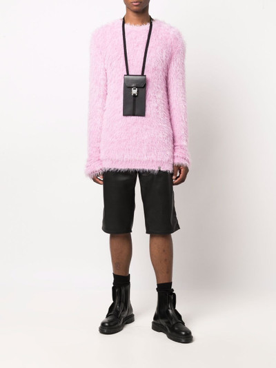 1017 ALYX 9SM textured crew-neck jumper outlook