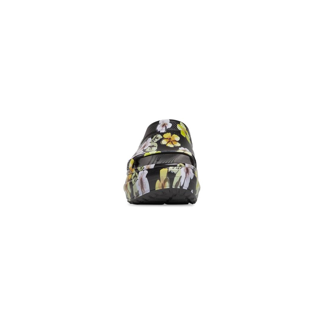 Women's Pool Crocs™ Slide Sandal Flower in Grey - 3