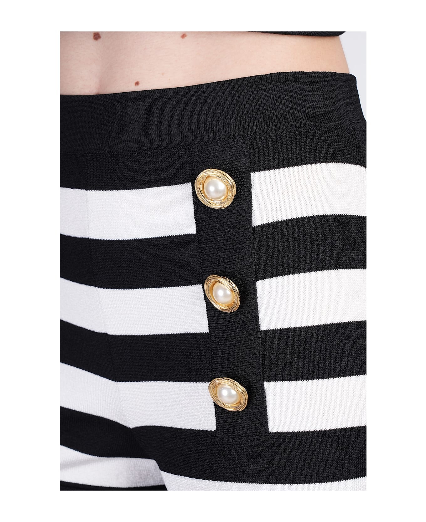 Shorts In Black Viscose - 5