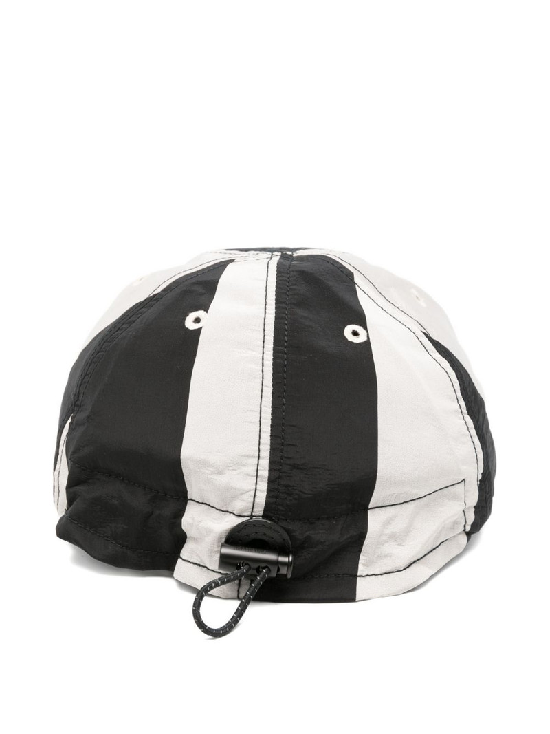 JACQUEMUS La Casquette Baluchon striped cap outlook