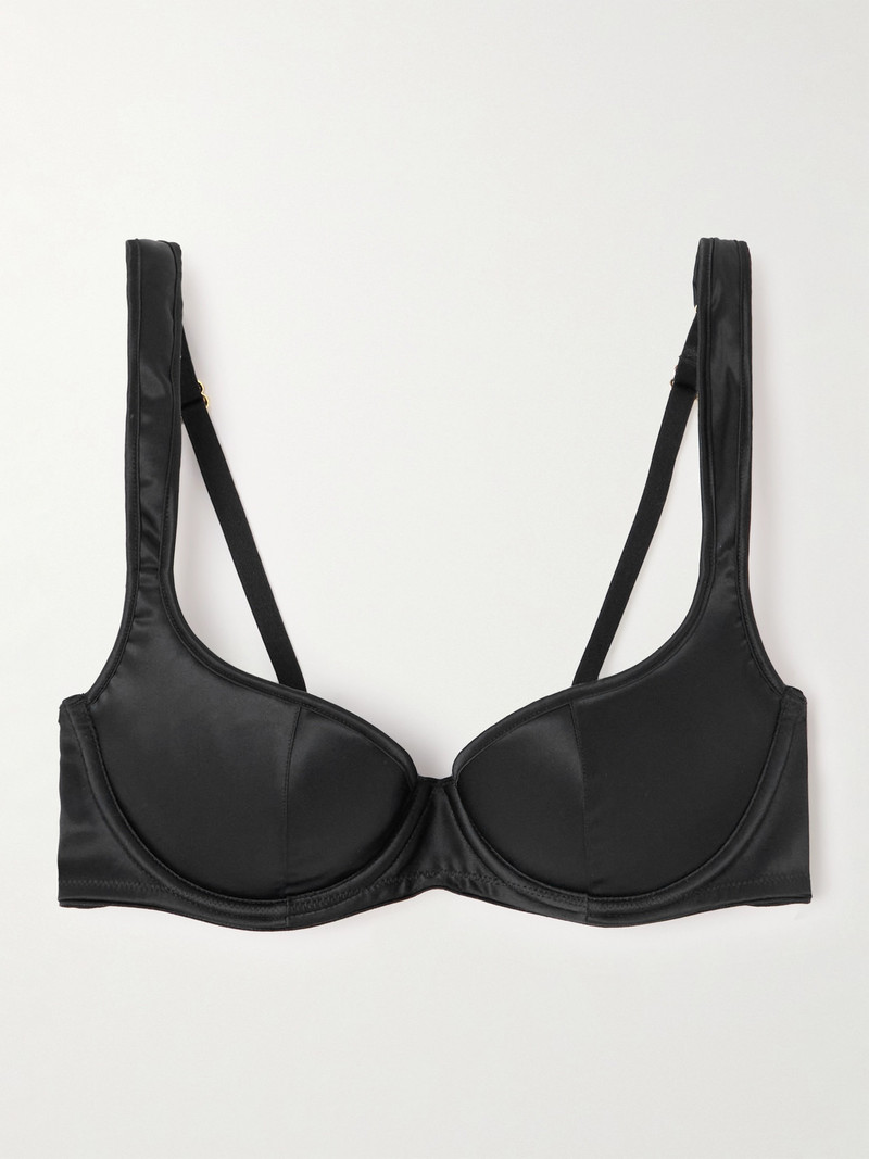 Nikita Satin Underwired Balconette Bra 1
