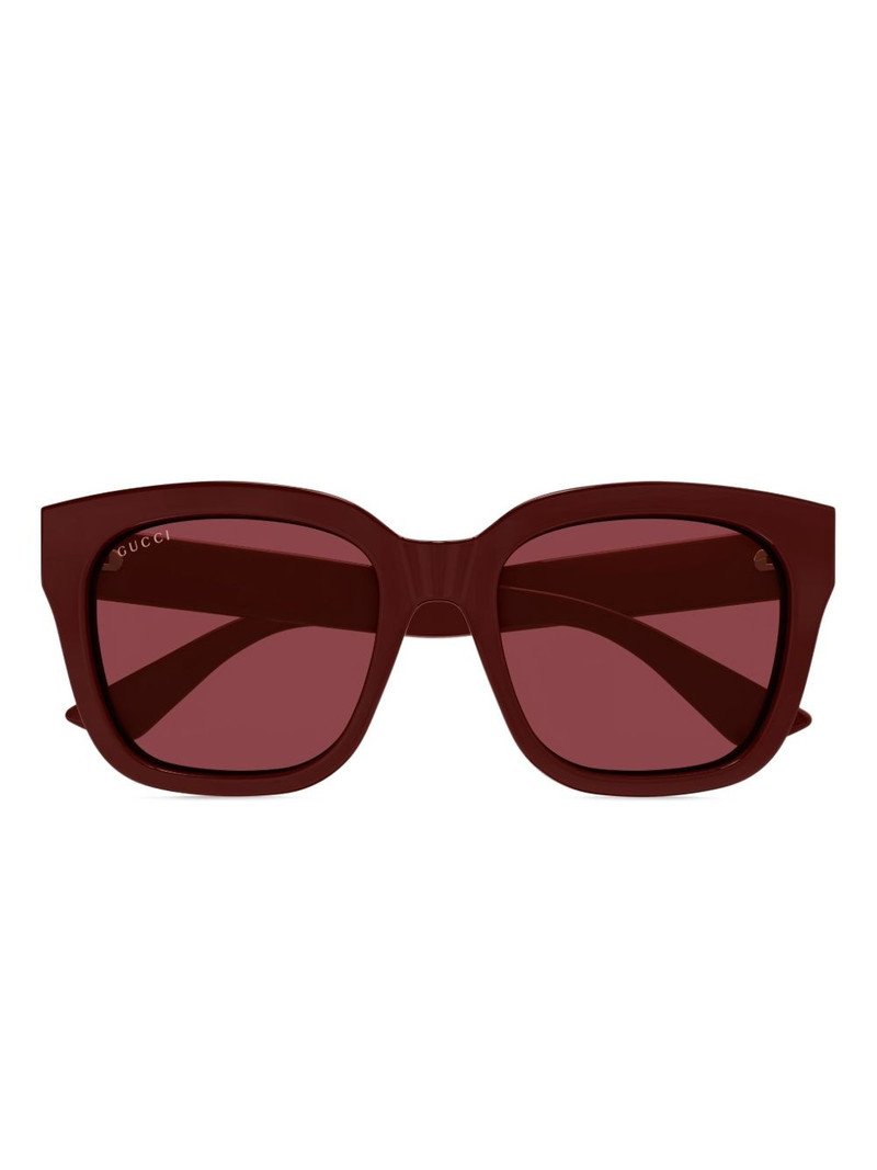 square-frame sunglasses 1