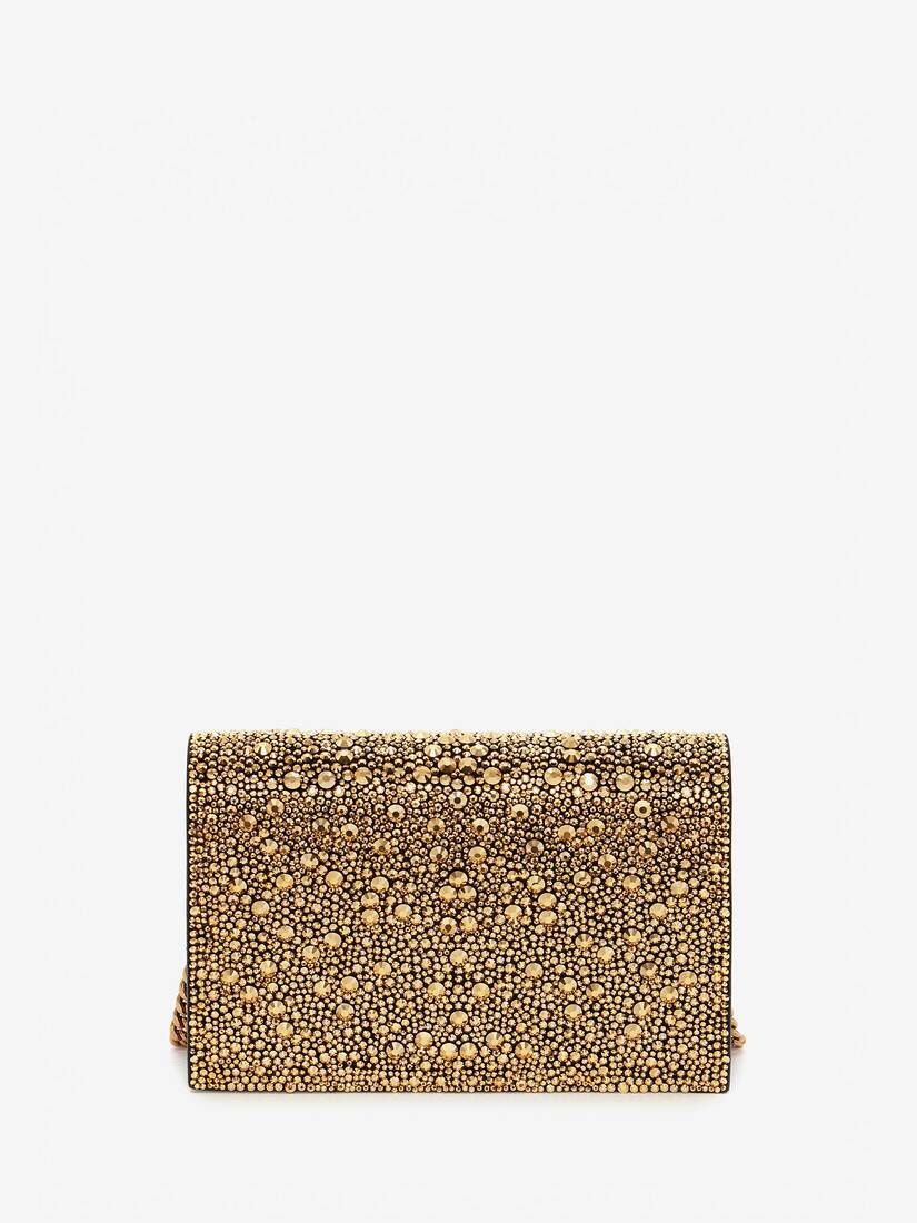 Small Skull Bag in Gold - 3