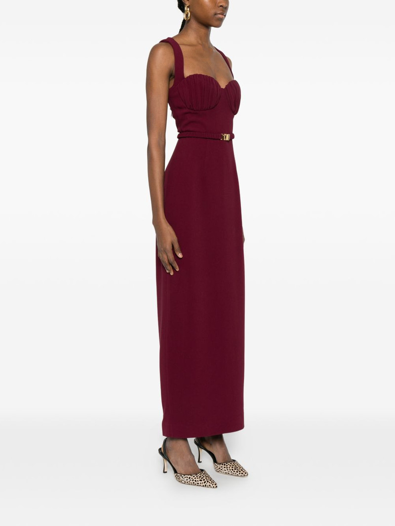 belt-detail maxi dress 3