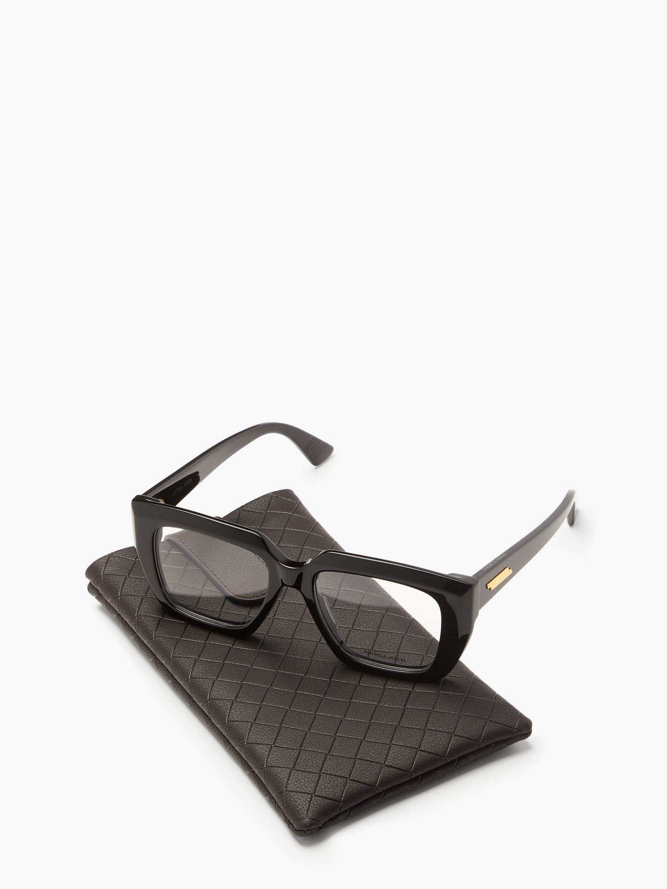 Square acetate glasses - 4