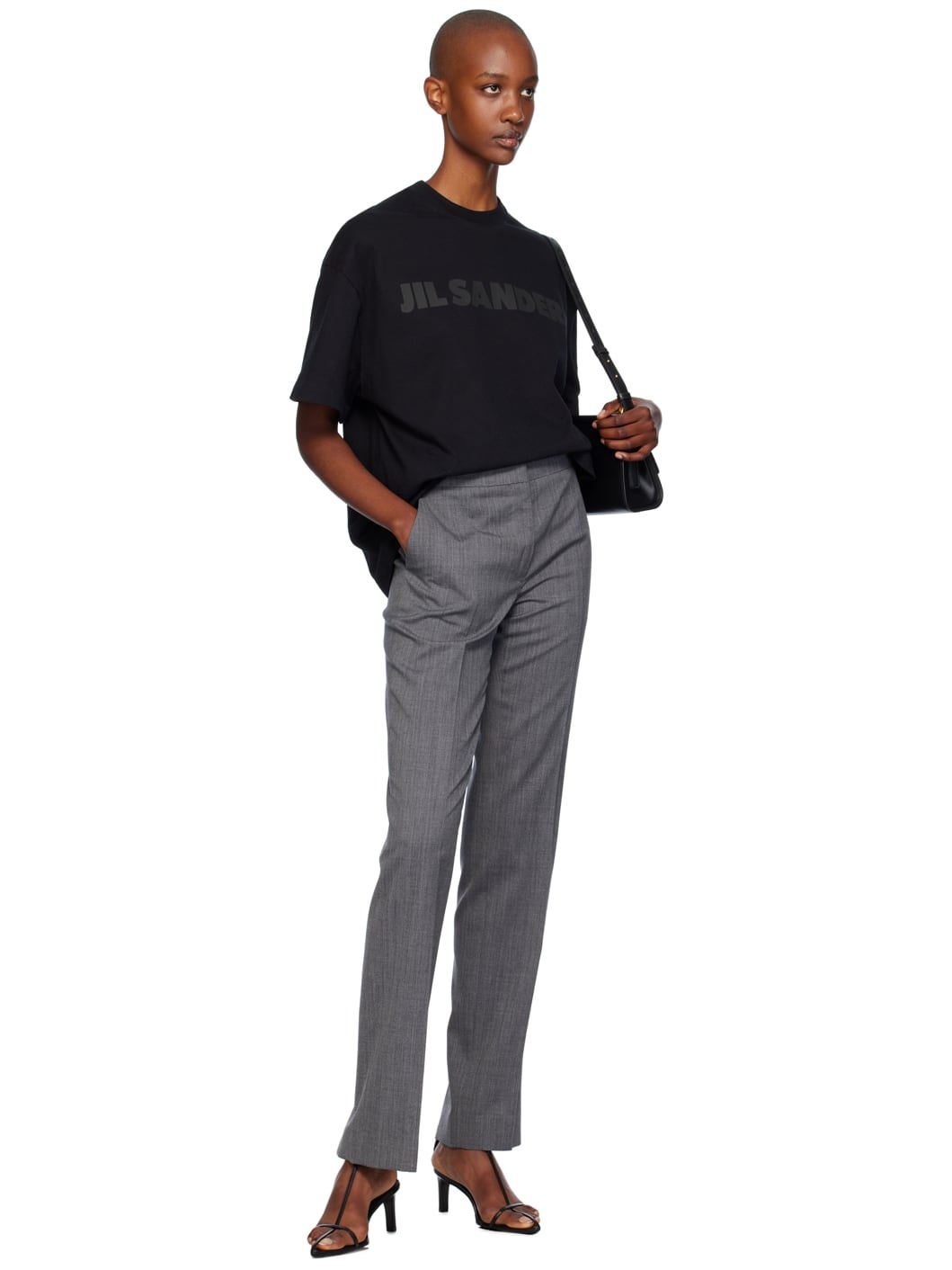 Gray Wool Trousers - 4