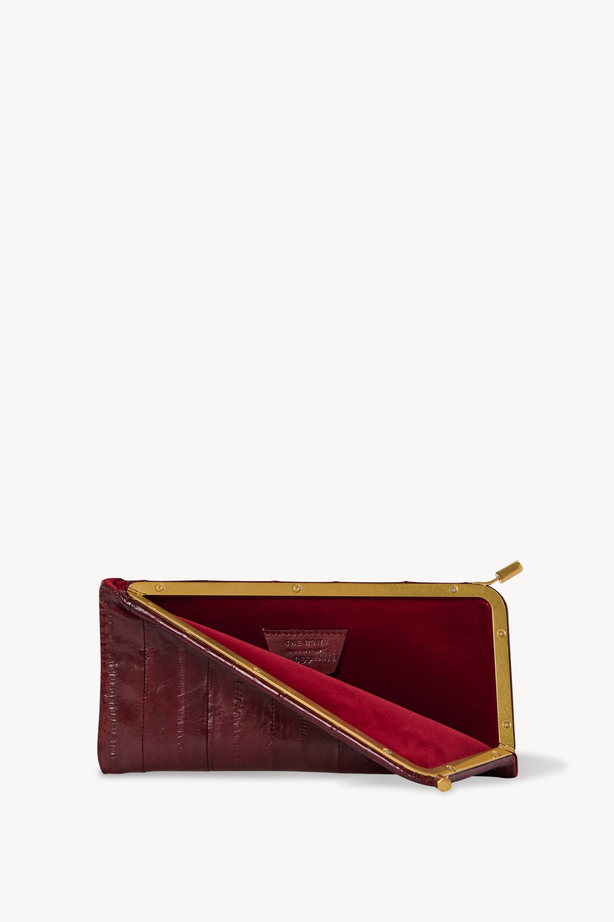 Clasp Sunglasses Case in Eel - 2