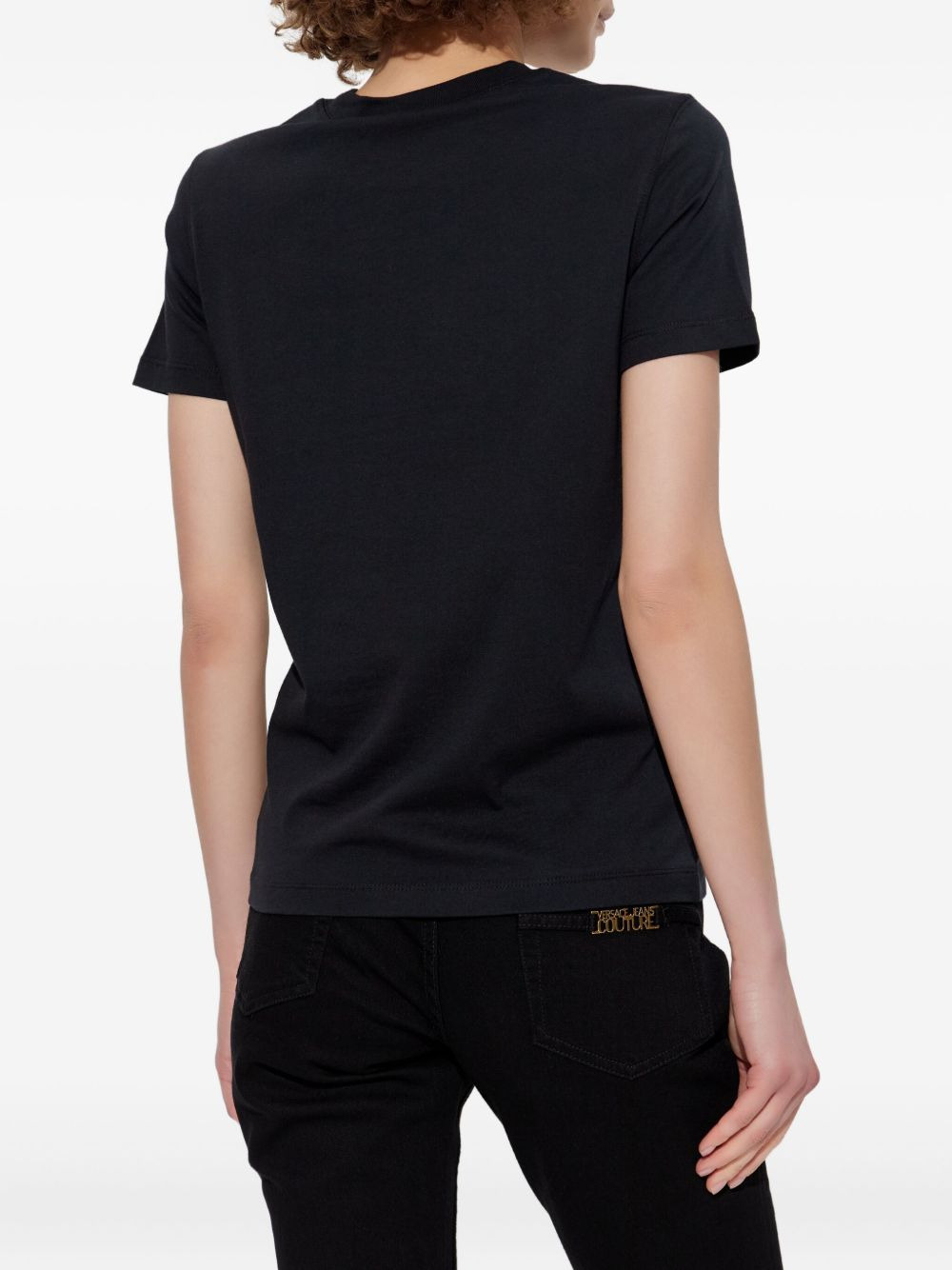 butterfly crown-print T-shirt - 4