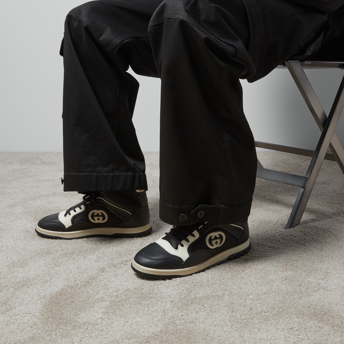 GUCCI Men's MAC80 high top sneaker | REVERSIBLE