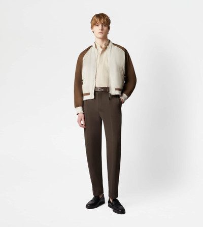 Tod's PANTS WITH DARTS - BROWN outlook