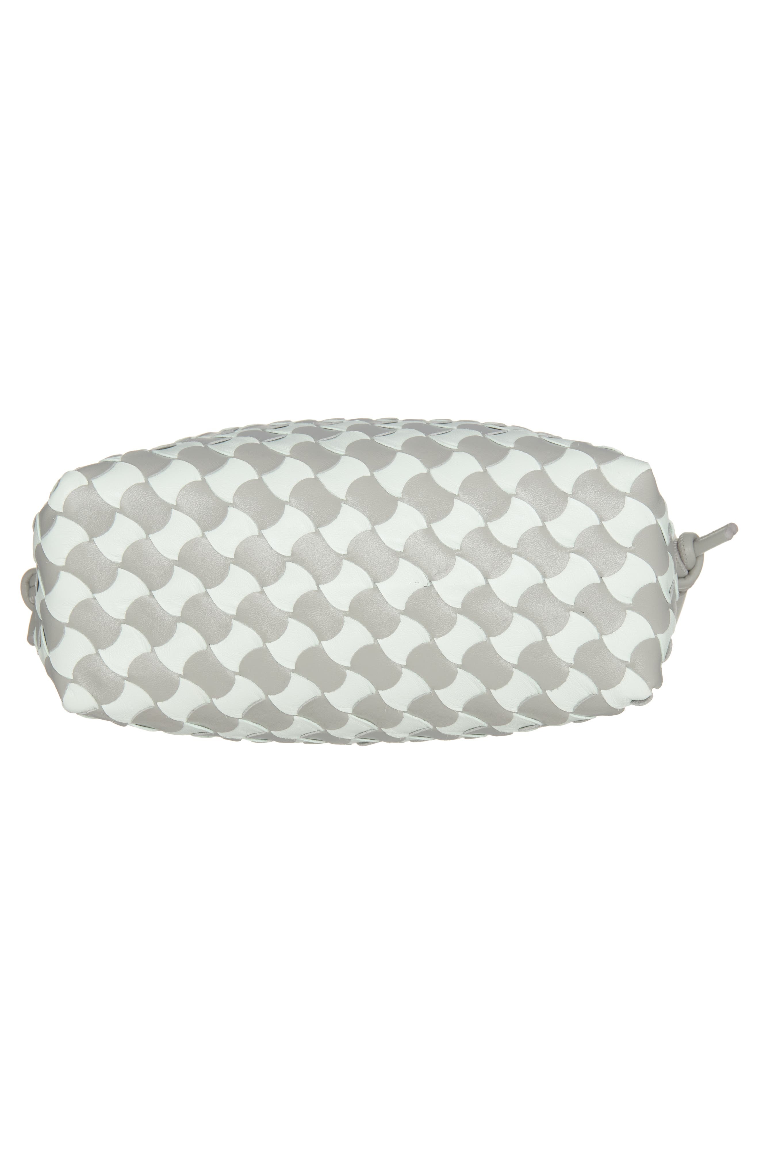 Small Wavy Bicolor Pavimento Intrecciato Camera Bag - 7