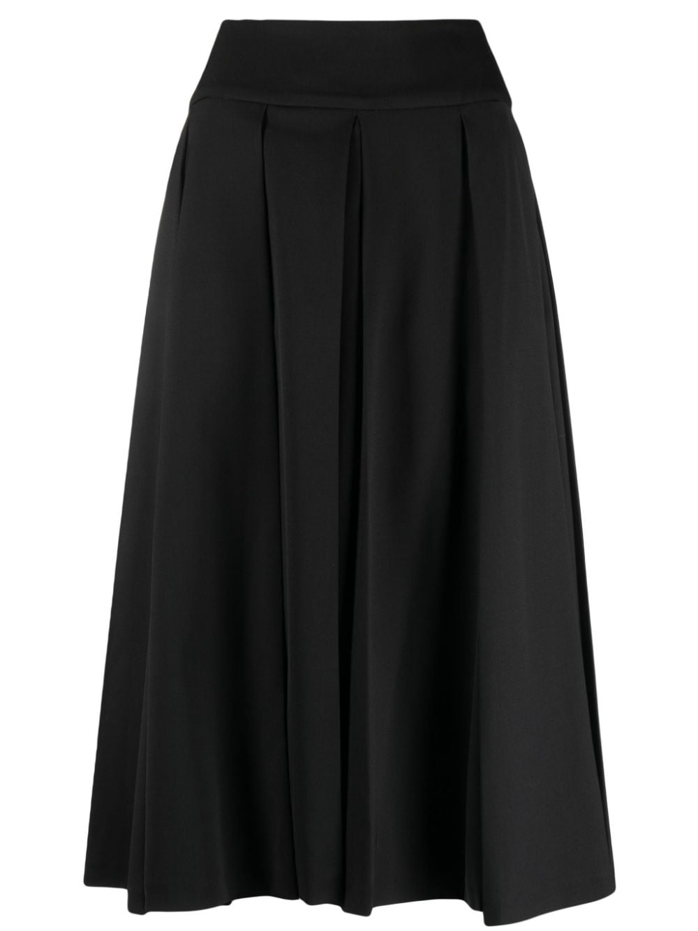 A-line midi skirt - 1