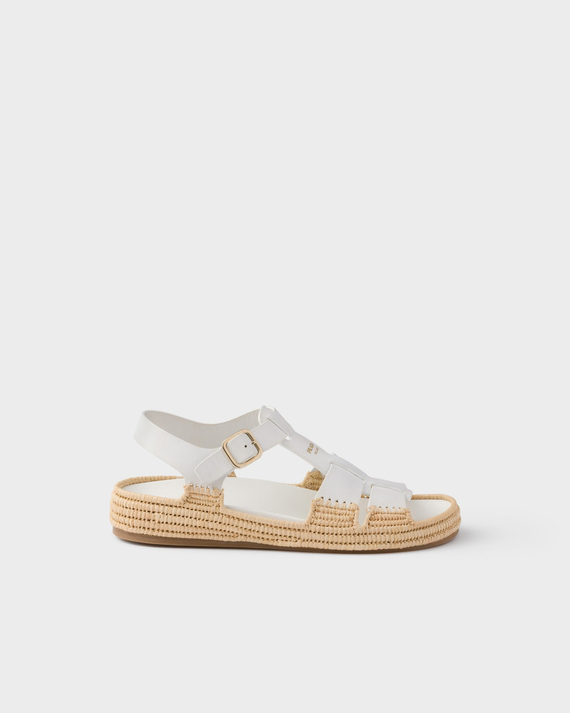 Prada Leather sandals outlook